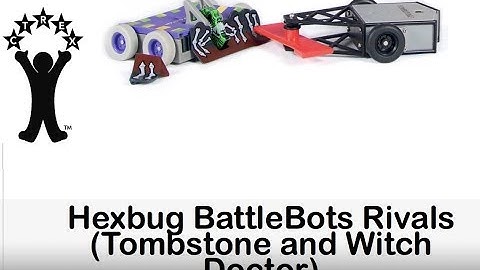 Hexbug BattleBots Rivals (Tombstone and Witch Doctor)