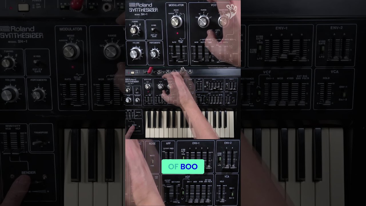 Roland SH-1: 1978 Synth Legend - A Family Heirloom - YouTube