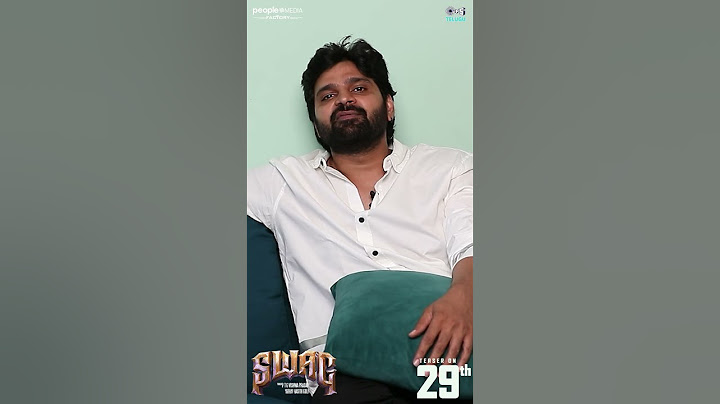 Meet "YAYATHI" From the WORLD of SWAG🤘| Sree Vishnu | TG Vishwa Prasad | Hasith Goli | PMF