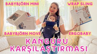 Kullandığım Kangurular |Babybjörn Mini ve Move,Ergobaby Omni Breeze,Sling |Hangilerini İade Ettim?