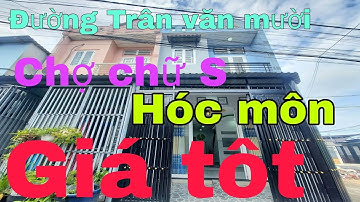 Bán nhà hóc môn gần chợ chữ s đường trân văn mười hóc môn#bánnhàhócmôn#nhadep #batdongsan #bannha