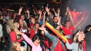 WK Voetbal @ Grote Markt Aarschot (Zuid-Korea - België)