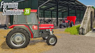 Massey Ferguson 140 Hard Working In French Farm Farming Simulator 25 Tractor Mods