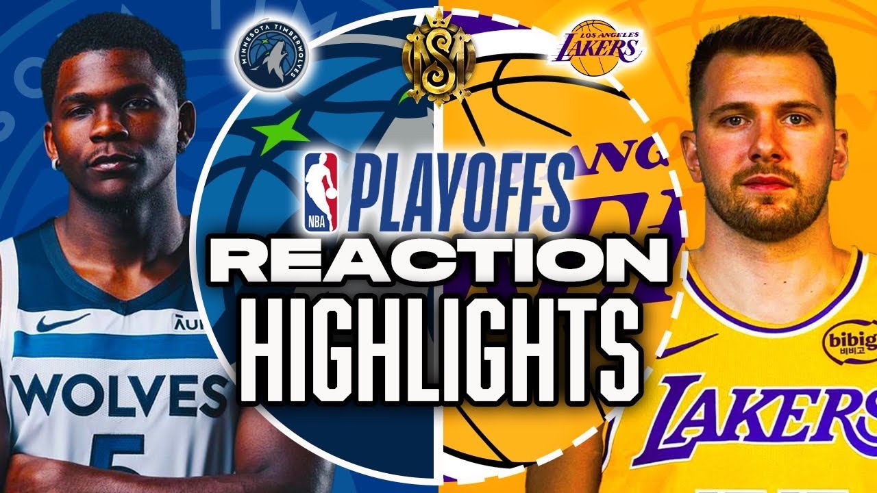 #6 TIMBERWOLVES at #3 LAKERS | FULL GAME 1 HIGHLIGHTS | April 19, 2025 ...
