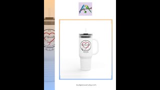 Personalized Registered Nurse Travel Mug, RN Graduation Gift, 40oz Insulated Tumbler