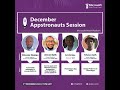 DECEMBER APPSTRONAUTS SESSION