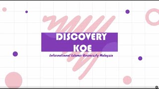 Biochemical Engineering - Discovery KOE IIUM 2020 screenshot 2