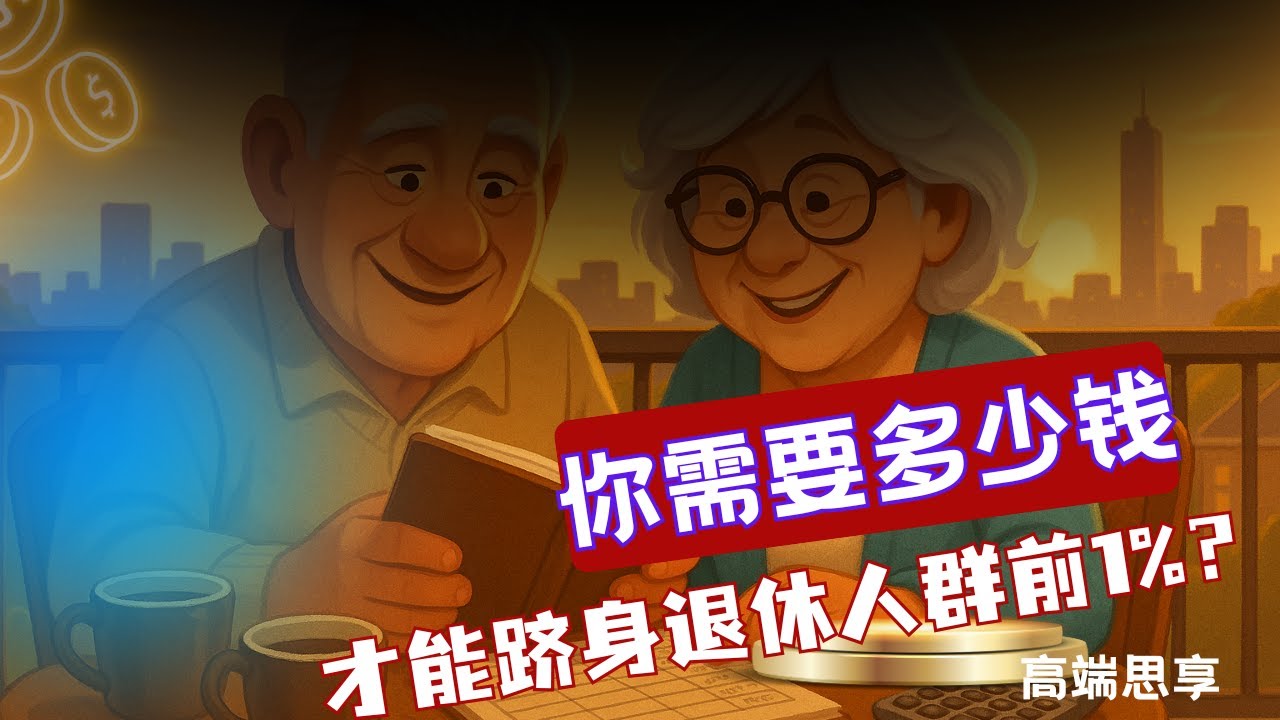 你需要多少钱，才能跻身退休人群的前1%？答案可能出乎你的意料 | 高端思享EP112