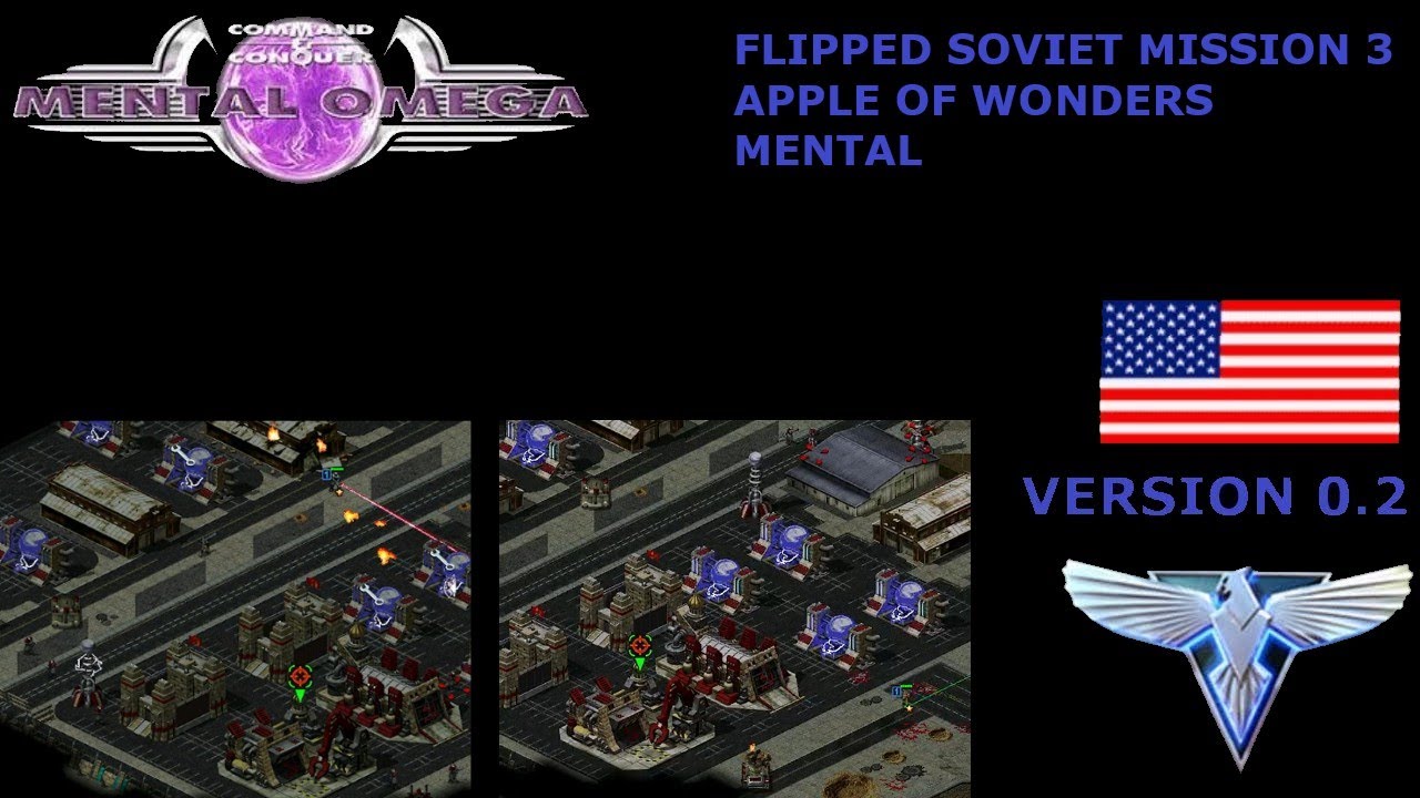 Flipped APRA2 - Mental Omega 3.3.6: Flipped Soviet Mission 3: Apple Of Wonders (Mental) ver0.2
