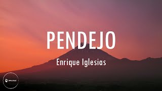 Enrique Iglesias - PENDEJO (English & Spanish Lyrics)