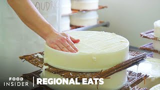 How Brie De Meaux Cheese Is Made In France | Regional Eats
