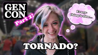 I survived a TORNADO at Gen Con 2026?! | Wheezy Vlogs
