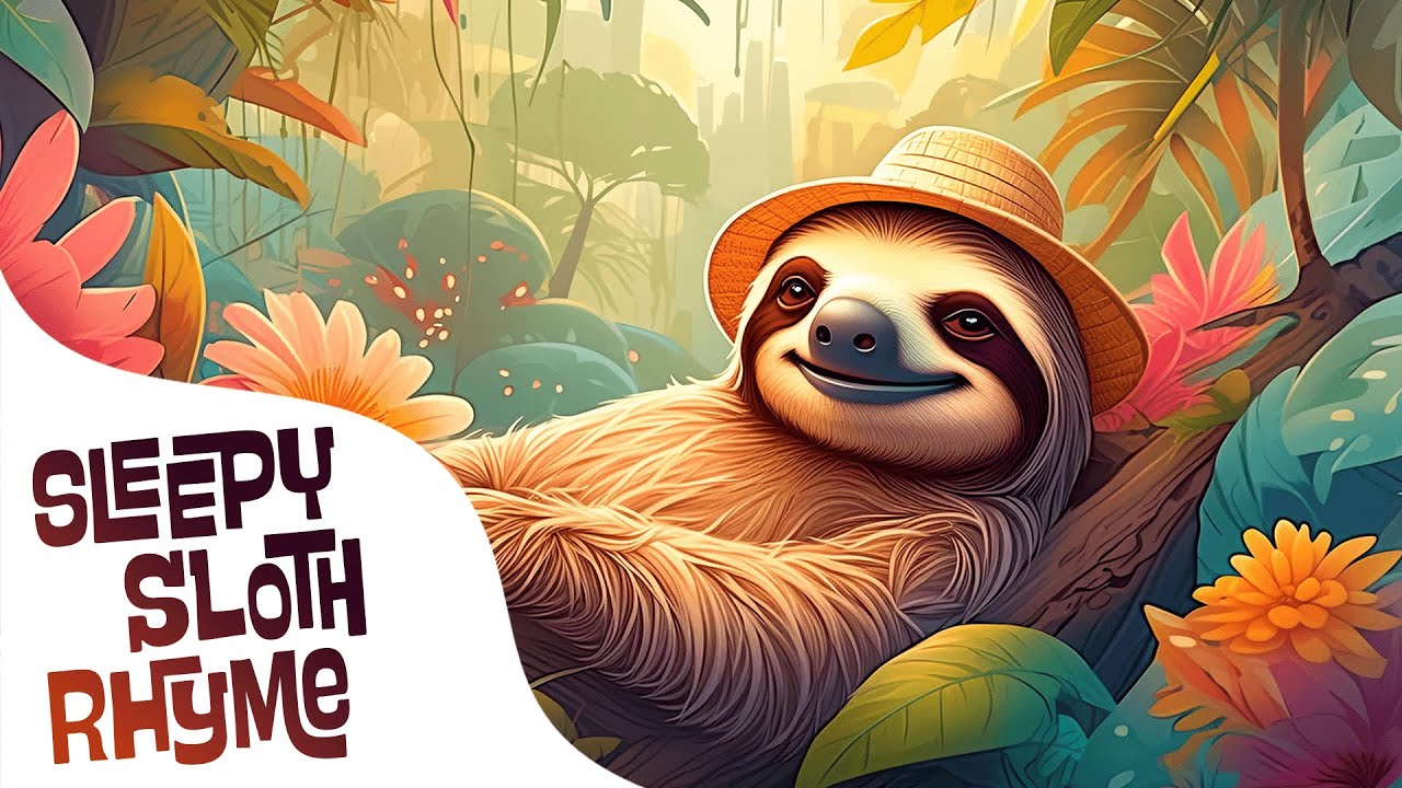 Bedtime Story for Children - SID THE SLOTH BEDTIME - 5 Minute Meditation for Kids with Music After
