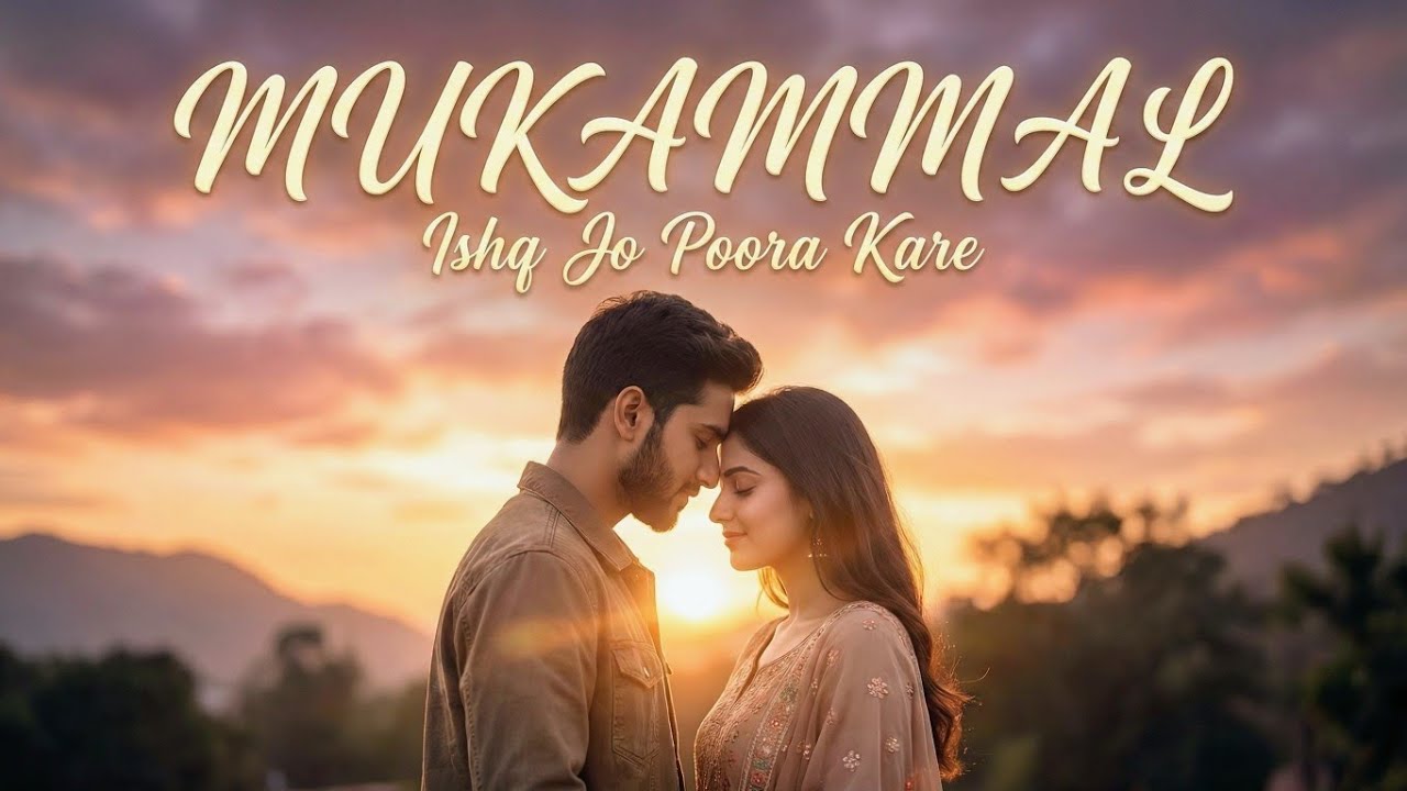 Mukammal | Soulful Love Song 2026 | Roohani Ishq | sonu nigam vibe|90s Vibe 