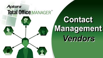 How to Add a Vendor in Total Office Manager