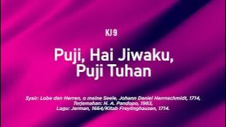 KJ 9 Puji Hai Jiwaku Puji Tuhan