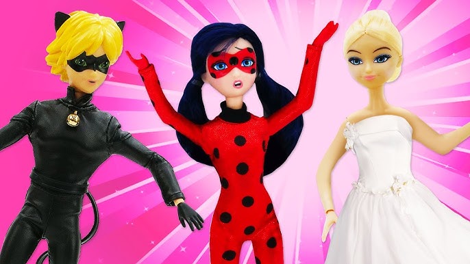 Ladybug and Cat Noir Family - Back to School Morning Routine ! Miraculous  Ladybug - Doll Stories 