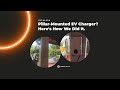 Pillar Mounted EV Charger? Here's How We Did It.