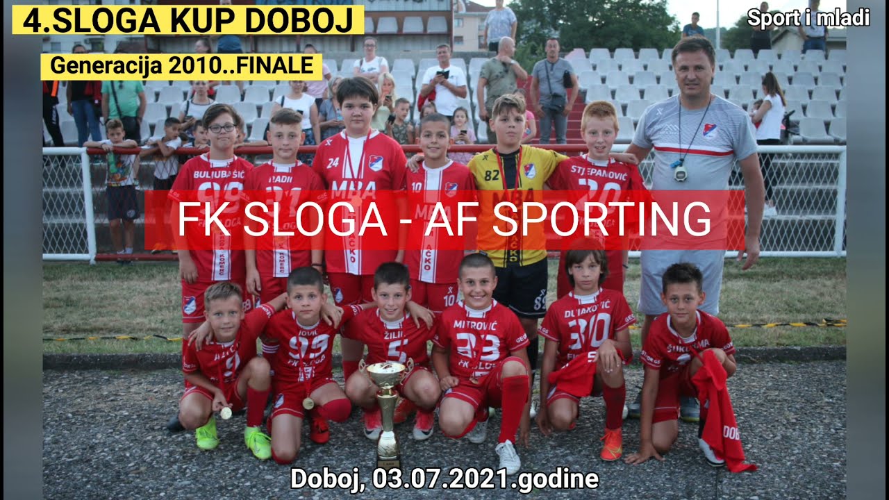 FK SLOGA vs AF SPORTING (2010 godište)