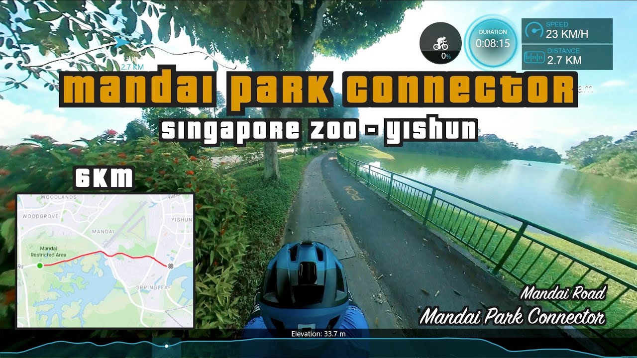 6KM Mandai Park Connector From Singapore Zoo To Yishun Cycling 6km-mandai-park-connector-from-singapore-zoo-to-yishun-cycling