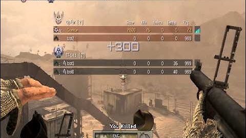 My First Mw2 Mod Menu (PC)...