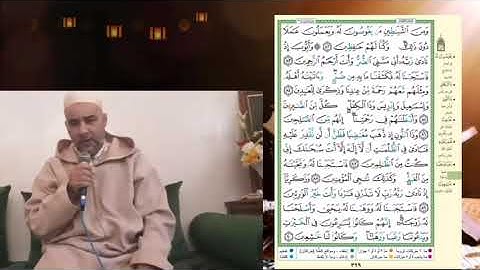 آيات بينات من سورة الأنبياء يتلوها على مسامعنا القارئ :حميد رحال مؤذن مسجد الأندلس.