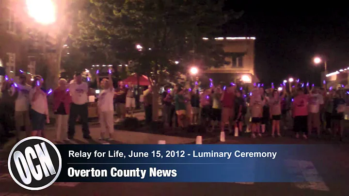 Relay for Life, June 15, 2012   Luminary Ceremony