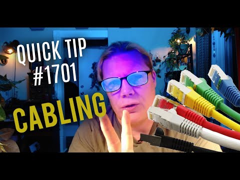Quick Tips #1701: Cat5E vs CAT6.