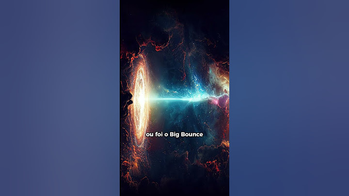 COMO SURGIU o UNIVERSO?
