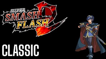 Super Smash Flash 2 (v1.4.0.1) - Classic Mode - Marth