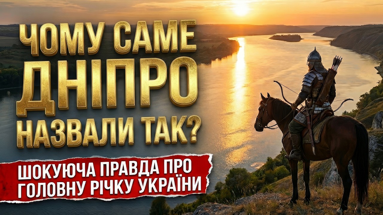 ДНІПРО: Історія великої річки | Хто насправді назвав нашу річку?