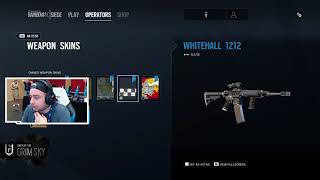 Rainbow Six Siege Seasonal Weapon Skins Operation Grim Sky