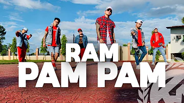 RAM PAM PAM By Natti Natasha Ft Becky G Zumba Cumbiaton TML Crew Kramer Pastrana 