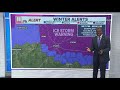 9:30am Saturday update: Winter storm forecast in Georgia