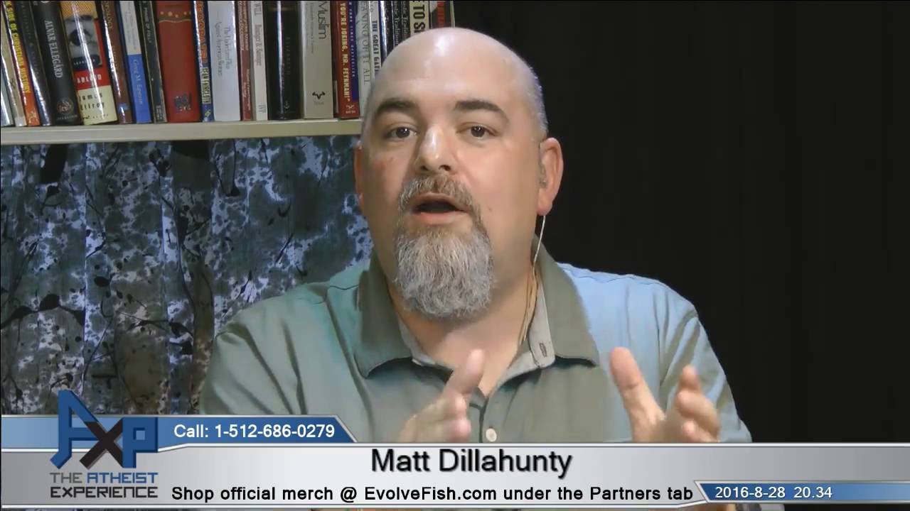 Atheist Experience 20.34 with Matt Dillahunty and John Iacoletti YouTube