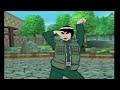 Naruto: Clash of Ninja 2 (GameCube) - Extra Story/Story 28 - Neji Hyuga VS Might Guy