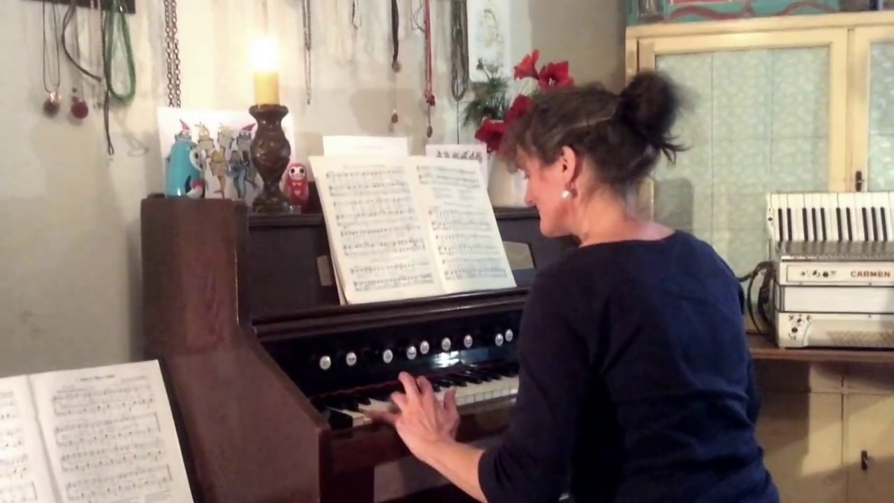 "Maria durch ein' Dornwald ging" auf dem Harmonium