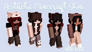 Aesthetic Minecraft Skins for girls//Y2K, cyber//with links in the description screenshot 5