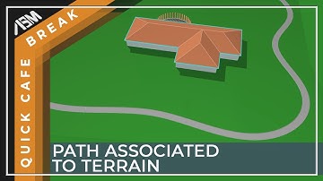 How to associate a path to a terrain in ARCHICAD