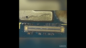 Repair mainboard samsung A52 5g No image FPC connector