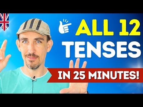 ALL 12 Verb Tenses in English… EXPLAINED! 🔥