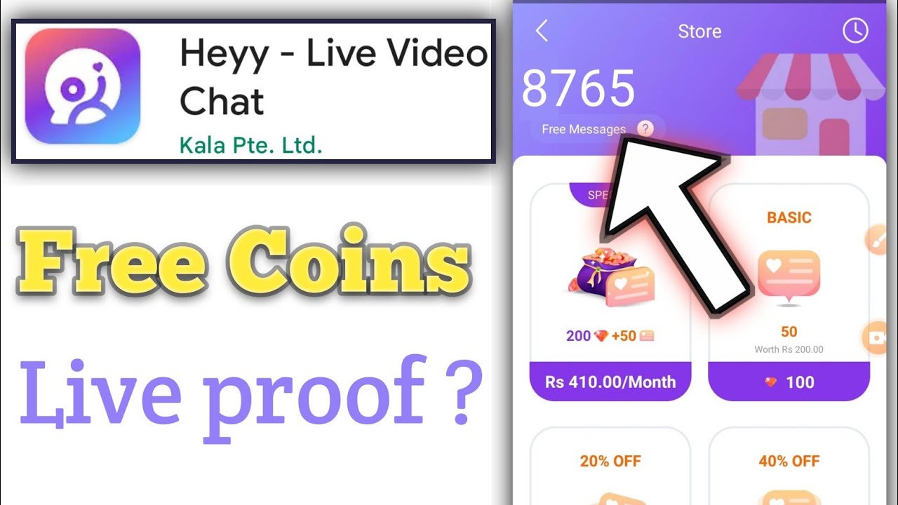 Heyy app Free coins//Heyy app Free Diamonds//Heyy app unlimited Free