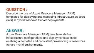 Part#22| Microsoft AZ-800 | Administering Windows Server Hybrid Core Infrastructure | Interview Q&A
