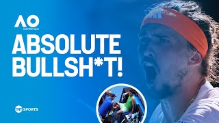 Alexander Zverev ANGRY at 'unbelievable' Carlos Alcaraz medical timeout in Australian Open semis 😡