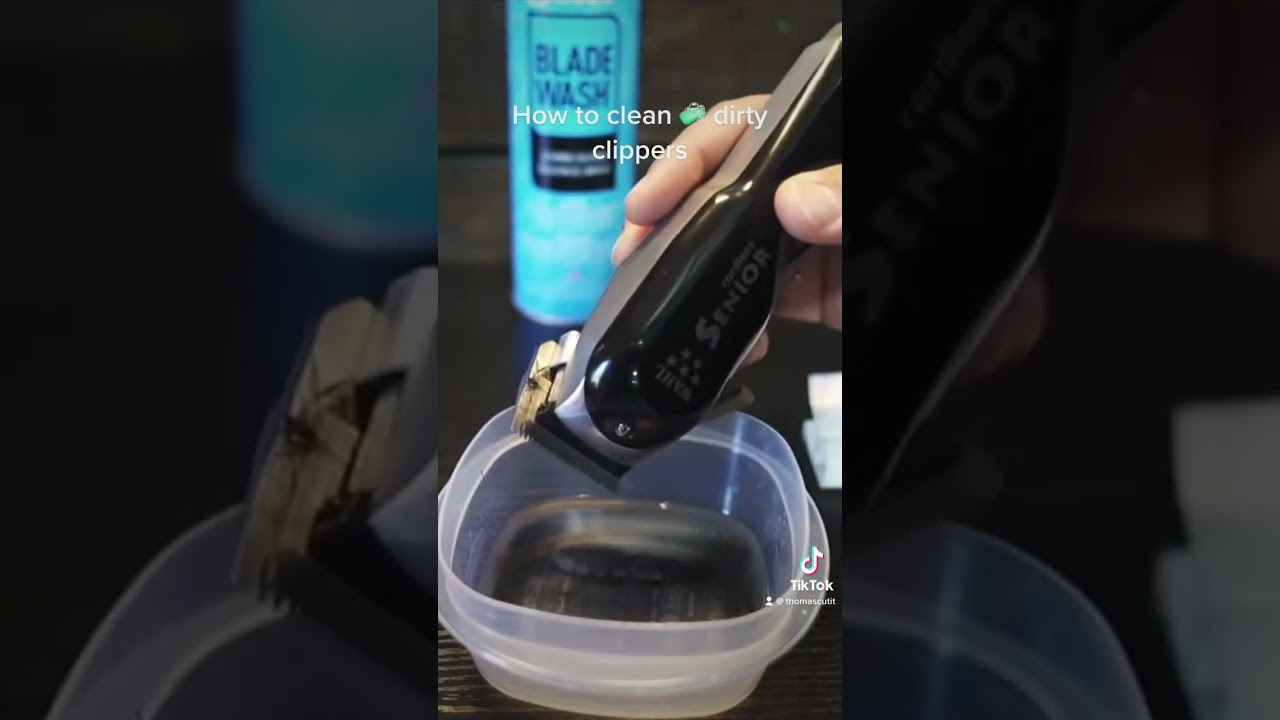 HOW TO DISINFECT DIRTY CLIPPERS AND TRIMMERS