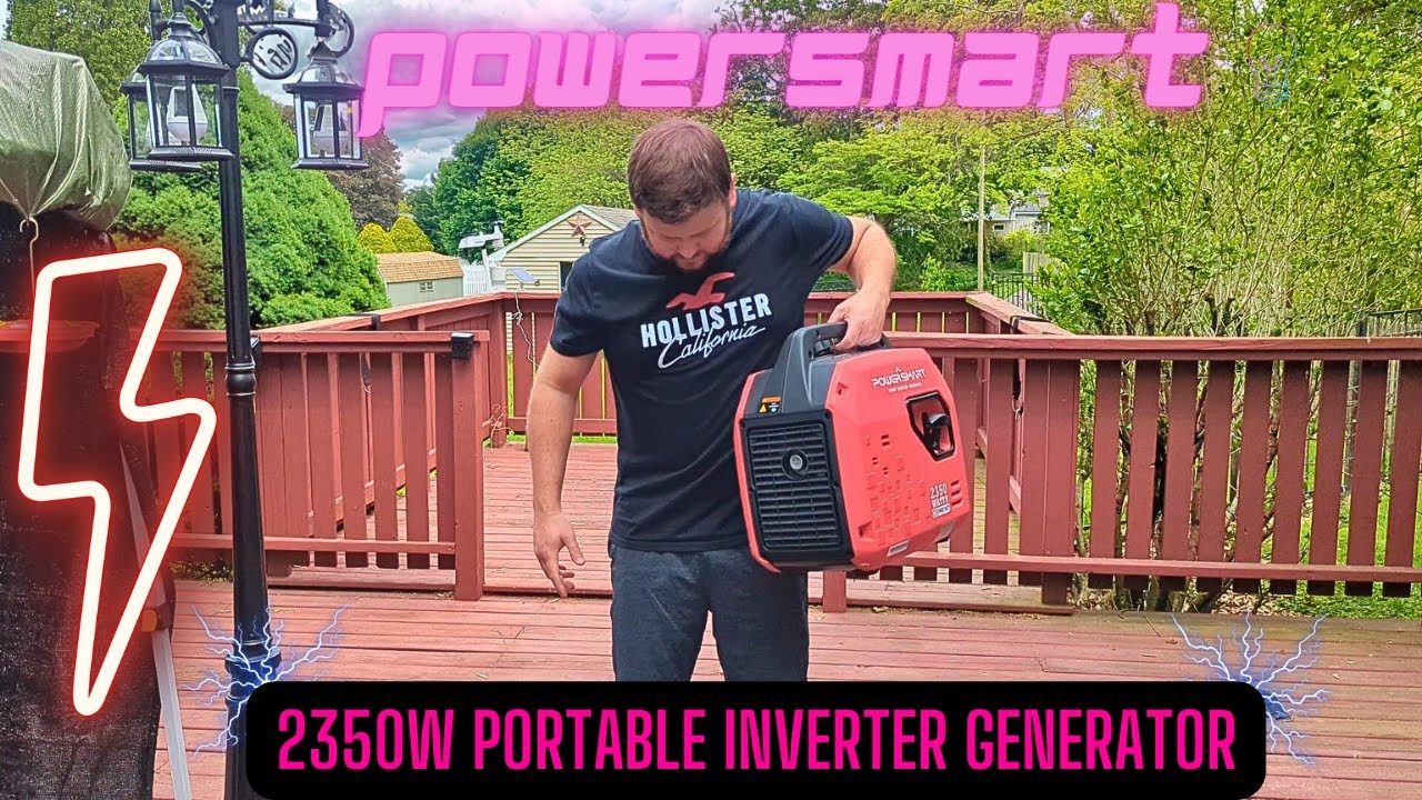  PowerSmart 2350-Watt Portable Inverter Generator with