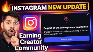 Instagram Earning Creator Community || Instagram New Feature 2026