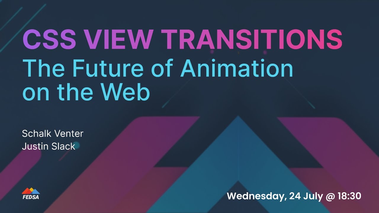 CSS View Transitions: The Future of Animation on the Web - YouTube