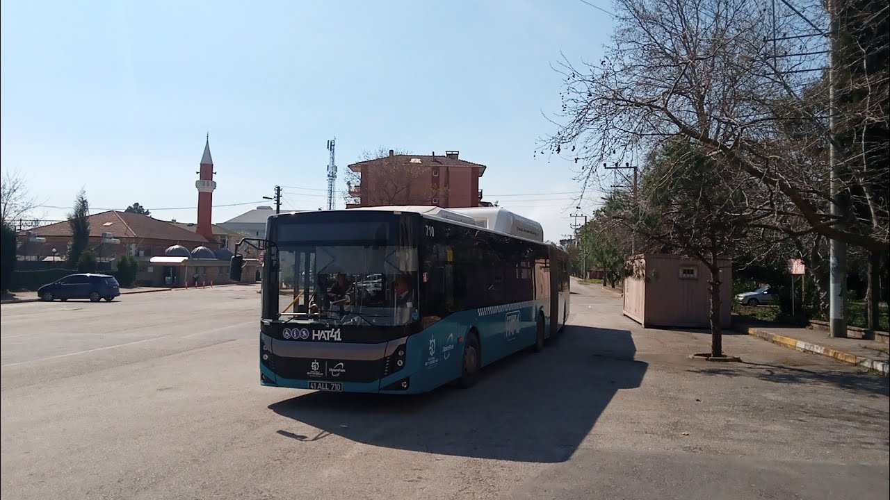 Kocaeli'de 41K ile Kartepe - Körfez Arası Otobüsle Seyahat