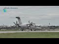 Piaggio P.180 Avanti close-up, takeoff and landing at Cambridge Airport!